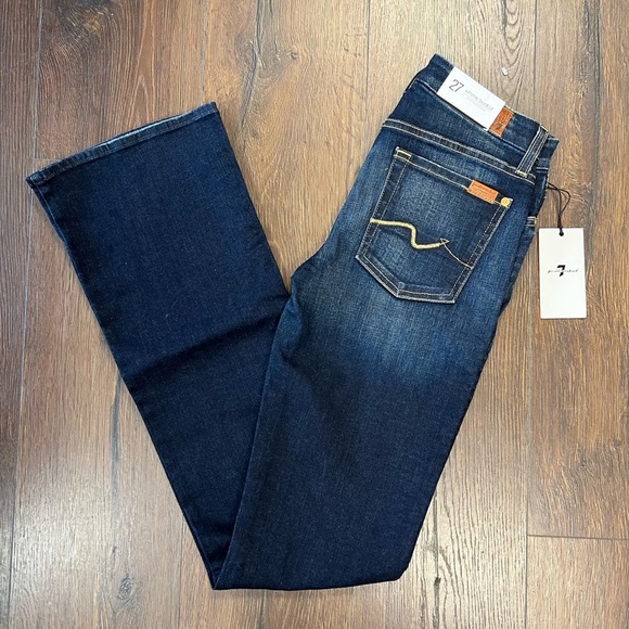🆕 7 for all mankind kimmie bootcut SZ 27/4 - Picture 2 of 8